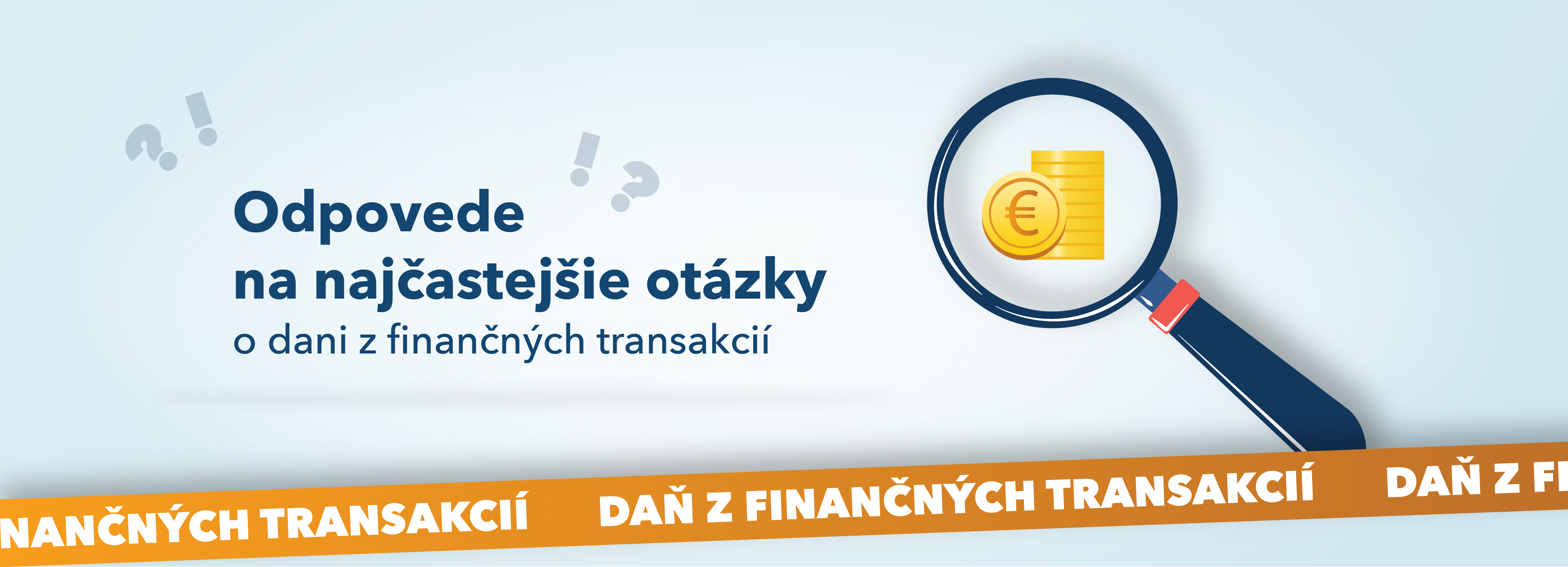 Banner - daň z finančných transakcií
